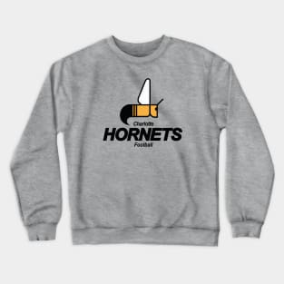 DEFUNCT - Charlotte Hornets Football WFL Crewneck Sweatshirt